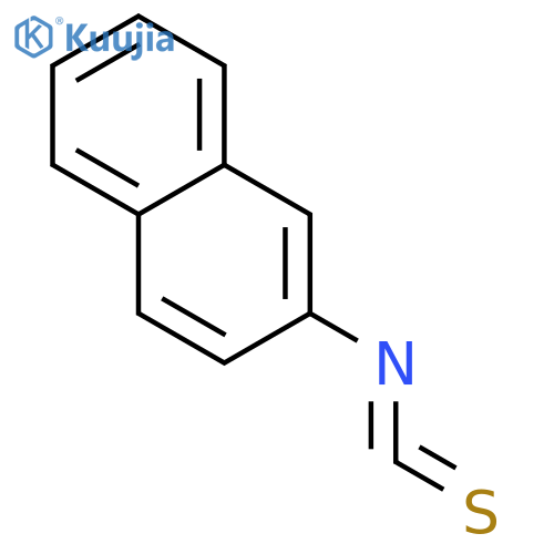 2-Isothiocyanatonaphthalene structure