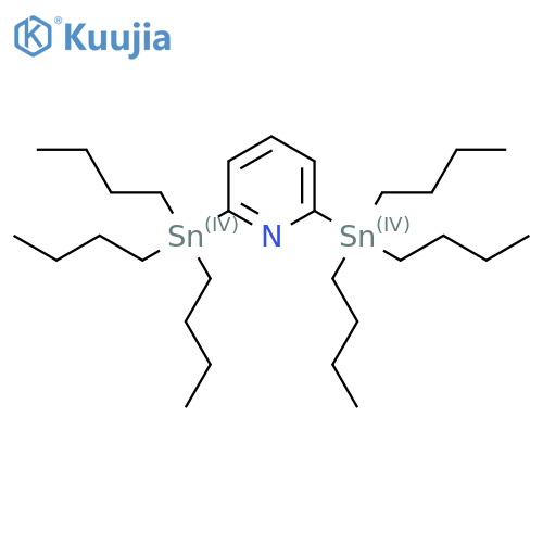 2,6-Bis(tributylstannyl)pyridine structure