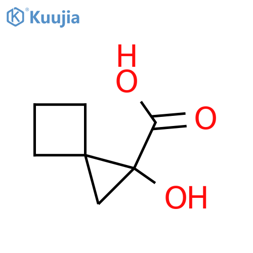 1-hydroxyspiro[2.3]hexane-1-carboxylic acid structure