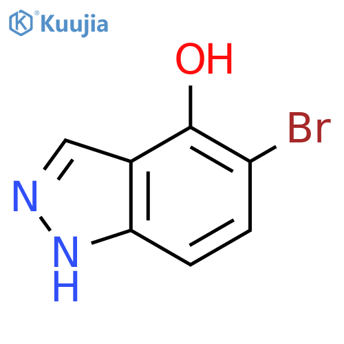5-bromo-1H-indazol-4-ol structure