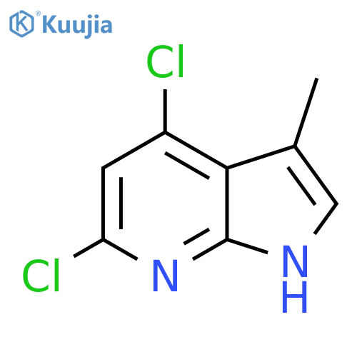 4,6-Dichloro-3-Methyl-1H-pyrrolo[2,3-b]pyridine structure