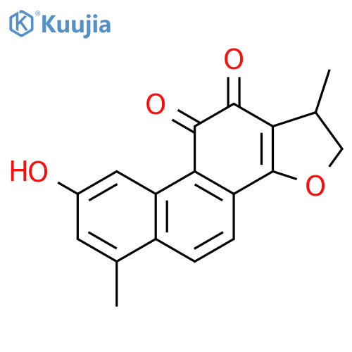 Phenanthro[1,2-b]furan-10,11-dione, 1,2-dihydro-8-hydroxy-1,6-dimethyl- structure