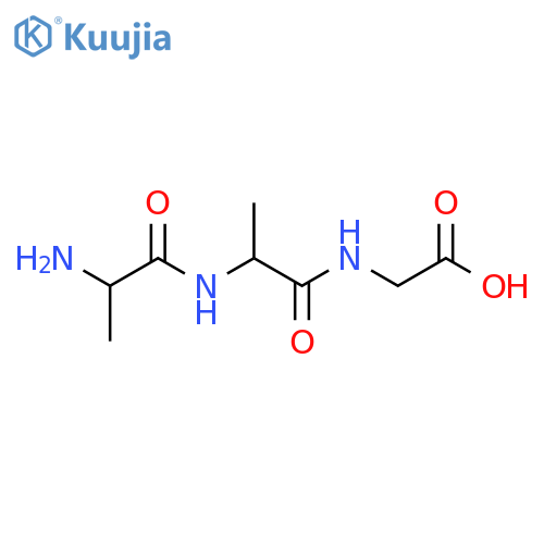 Glycine,L-alanyl-L-alanyl- structure