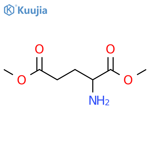 (R)-Dimethyl 2-aminopentanedioate structure
