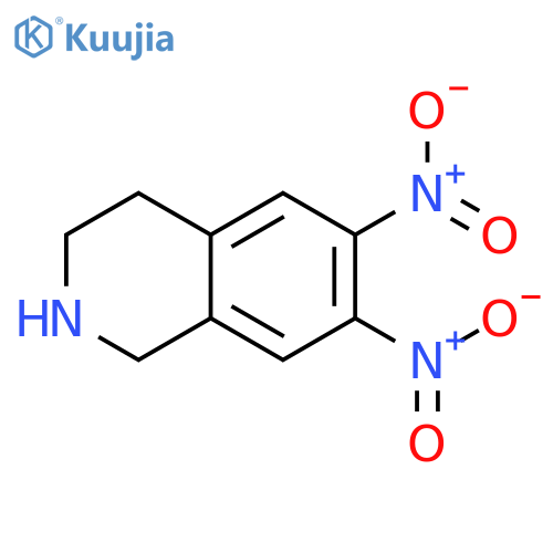 6,7-Dinitro-1,2,3,4-tetrahydroisoquinoline structure