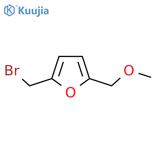 2-(bromomethyl)-5-(methoxymethyl)furan structure