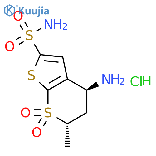 N-Deethyl Dorzolamide Hydrochloride structure