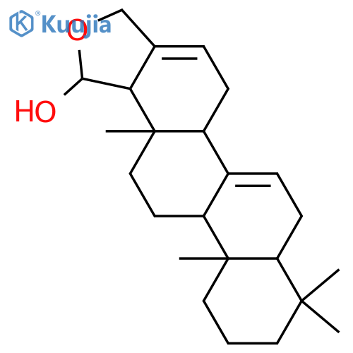 24,25-Epoxy-21-nor-7,16-scalaradien-25-ol; 25α-form structure