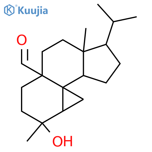 13,17-Azorellanediol; 13β-form, 17-Aldehyde structure