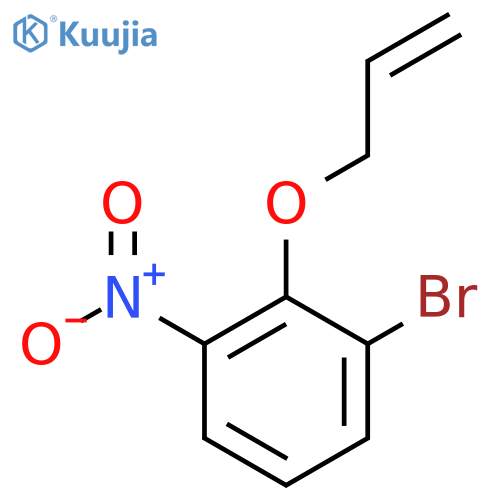 1-Bromo-3-nitro-2-(prop-2-en-1-yloxy)benzene structure