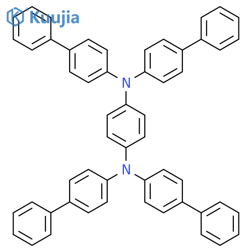 1,4-Benzenediamine, N1,N1,N4,N4-tetrakis([1,1'-biphenyl]-4-yl)- structure