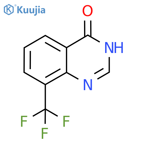 8-(trifluoromethyl)-3,4-dihydroquinazolin-4-one structure