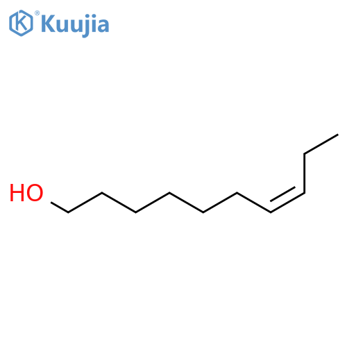 7-Decen-1-ol, (Z)-(8CI,9CI) structure