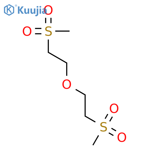 Ethane,1,1'-oxybis[2-(methylsulfonyl)- (9CI) structure