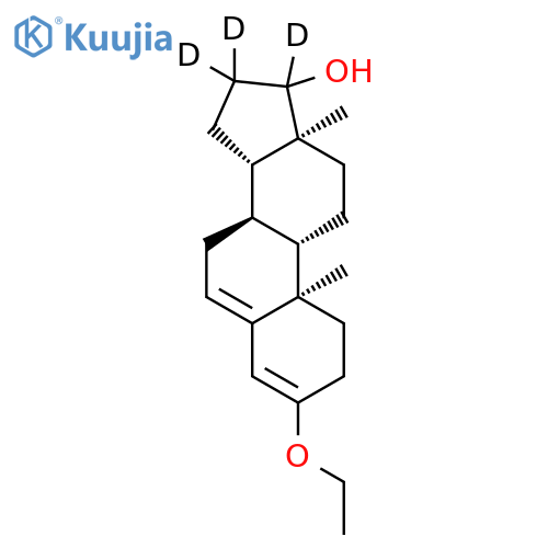 Androsta-3,5-dien-17-ol,3-ethoxy- (9CI) structure