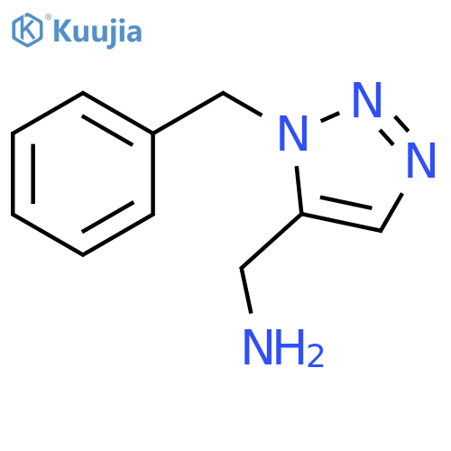 benzyl(1H-1,2,3-triazol-5-yl)methylamine structure