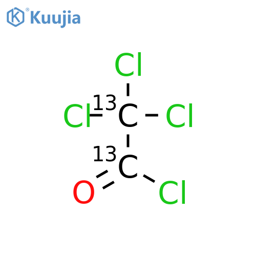 Trichloroacetyl Chloride-13C2 structure