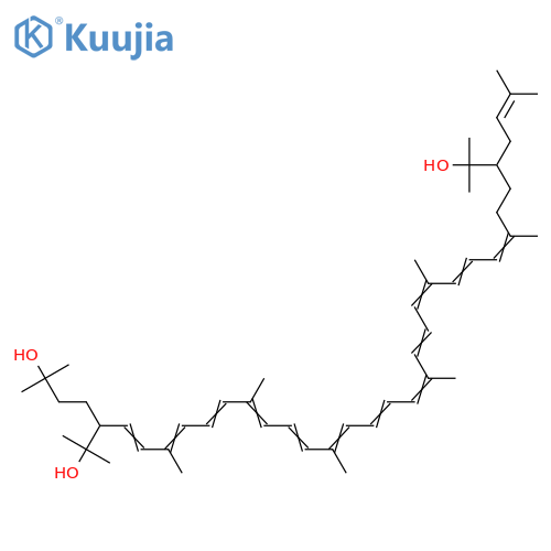 3',4'-dihydromonoanhydrobacterioruberin structure