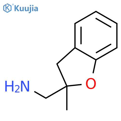 (2-methyl-1-benzofuran-3-yl)methanamine structure