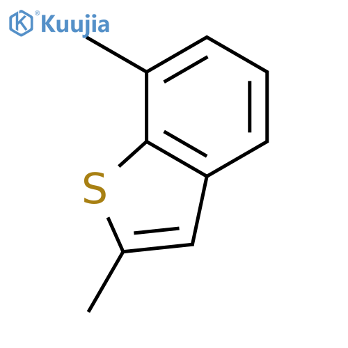 2,7-dimethyl-1-benzothiophene structure