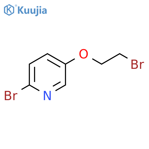 2-Bromo-5-(2-bromoethoxy)pyridine structure