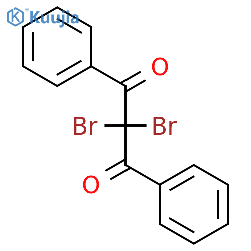 2,2-Dibromo-1,3-diphenyl-1,3-propanedione structure