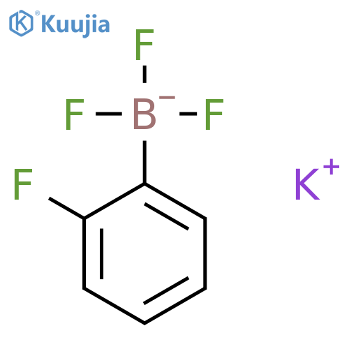 Potassium 2-fluorophenyltrifluoroborate structure
