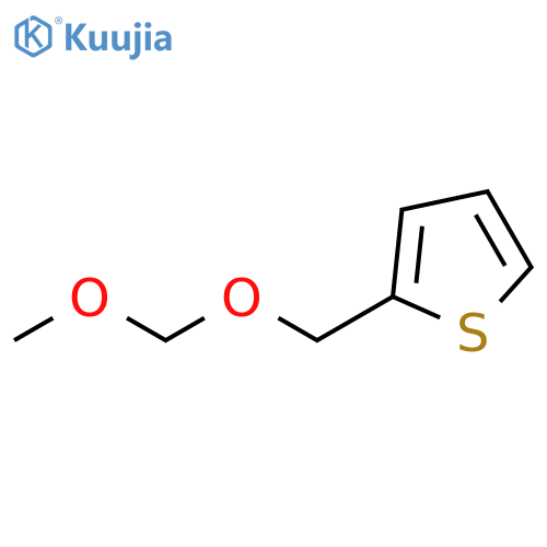 Thiophene, 2-[(methoxymethoxy)methyl]- structure