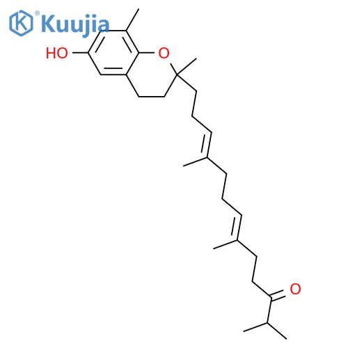 Litchtocotrienol B; 5-Demethoxy, 12'-deoxy, 11'-ketone structure