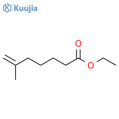 Ethyl 6-methylhept-6-enoate structure