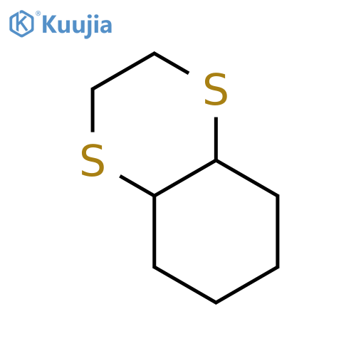 1,4-Benzodithiin, octahydro- structure