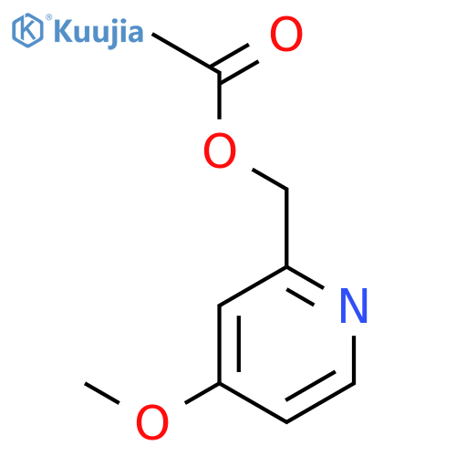 (4-Methoxypyridin-2-yl)methyl acetate structure