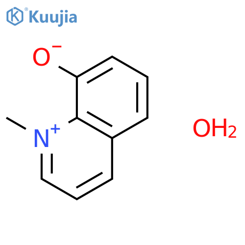 Quinolinium,8-hydroxy-1-methyl-, hydroxide (1:1) structure