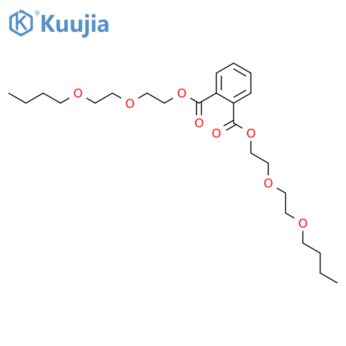 1,2-Benzenedicarboxylicacid, 1,2-bis[2-(2-butoxyethoxy)ethyl] ester structure