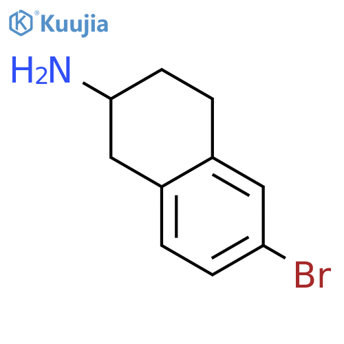 (R)-6-Bromo-1,2,3,4-tetrahydronaphthalen-2-amine structure