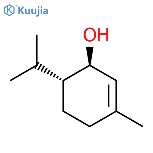 2-Cyclohexen-1-ol,3-methyl-6-(1-methylethyl)-, (1R,6R)-rel- structure