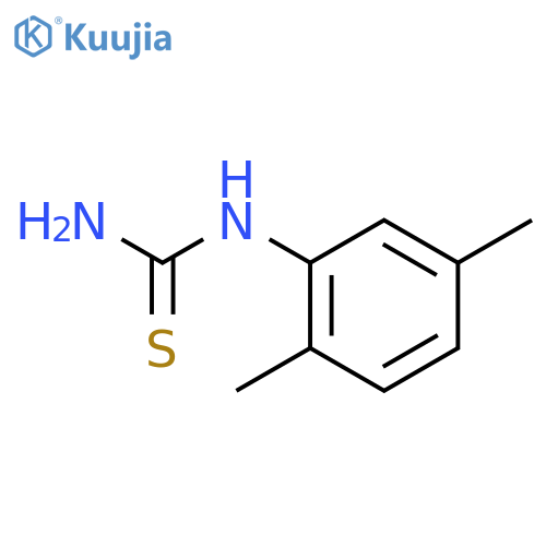 (2,5-Dimethyl-phenyl)-thiourea structure