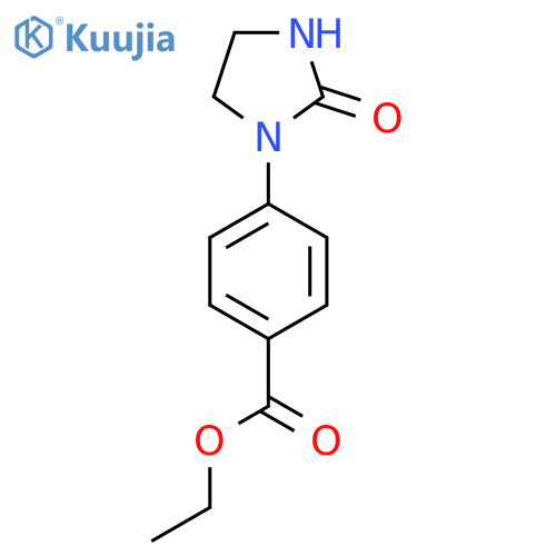 Ethyl 4-(2-oxoimidazolidin-1-yl)benzoate structure