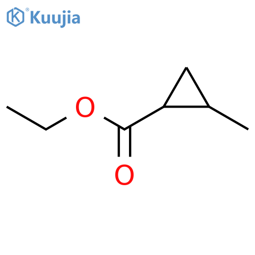 ethyl (1S,2S)-2-methylcyclopropane-1-carboxylate structure