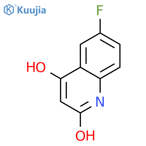 6-Fluoroquinoline-2,4-diol structure