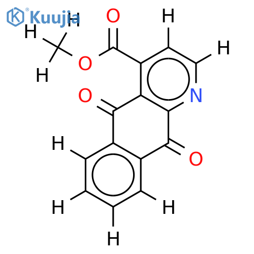 4-methoxycarbonyl-5,10-benzoquinolinequinone structure
