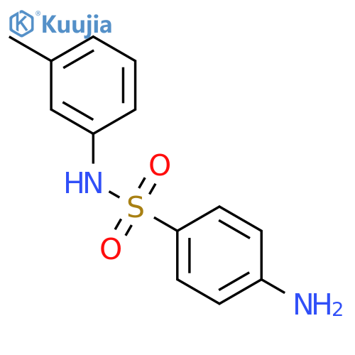 4-Amino-N-(3-methylphenyl)benzenesulfonamide structure