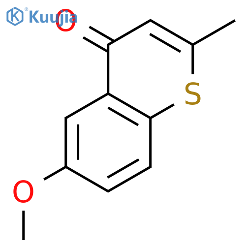 4H-1-Benzothiopyran-4-one,6-methoxy-2-methyl- structure
