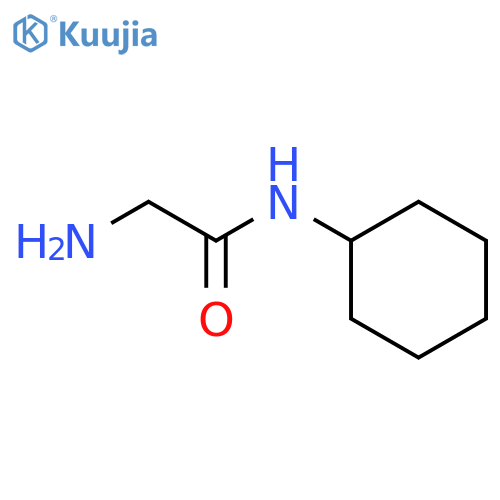 2-Amino-N-cyclohexylacetamide structure