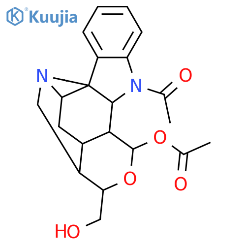 Spermostrychnine; 17β-Acetoxy, 18-hydroxy structure