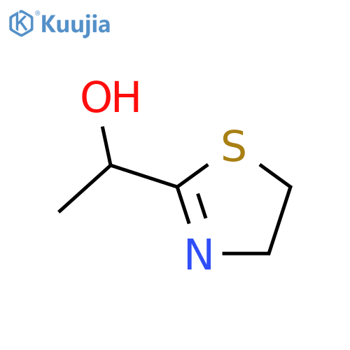 2-Thiazolemethanol, 4,5-dihydro-alpha-methyl- (9CI) structure