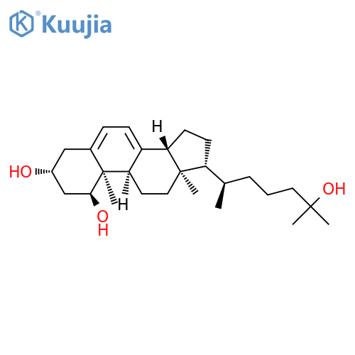 (1α,3β,9β)-Cholesta-5,7-diene-1,3,25-triol structure
