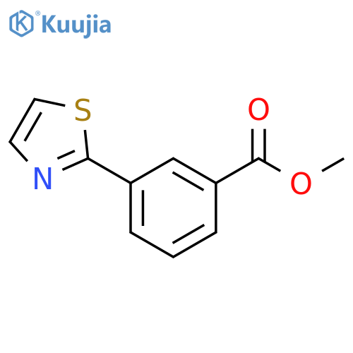 Methyl 3-Thiazol-2-yl-benzoate structure