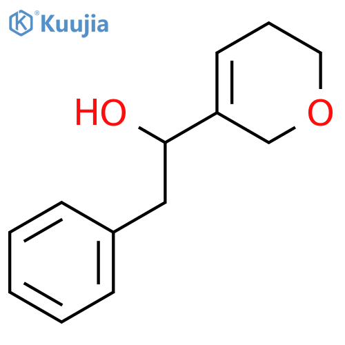 1-(5,6-Dihydro-2H-pyran-3-yl)-2-phenylethanol structure