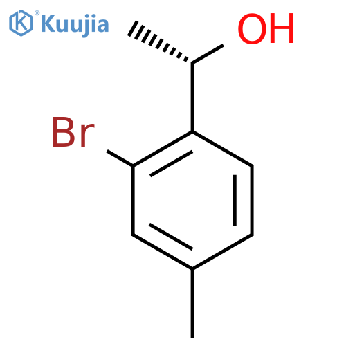 (1S)-1-(2-bromo-4-methylphenyl)ethan-1-ol structure